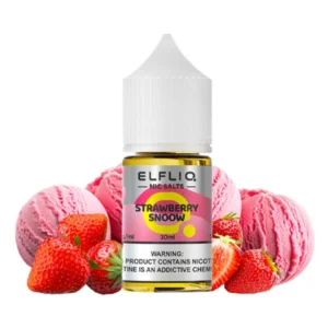 жидкость elfliq strawberry snoow